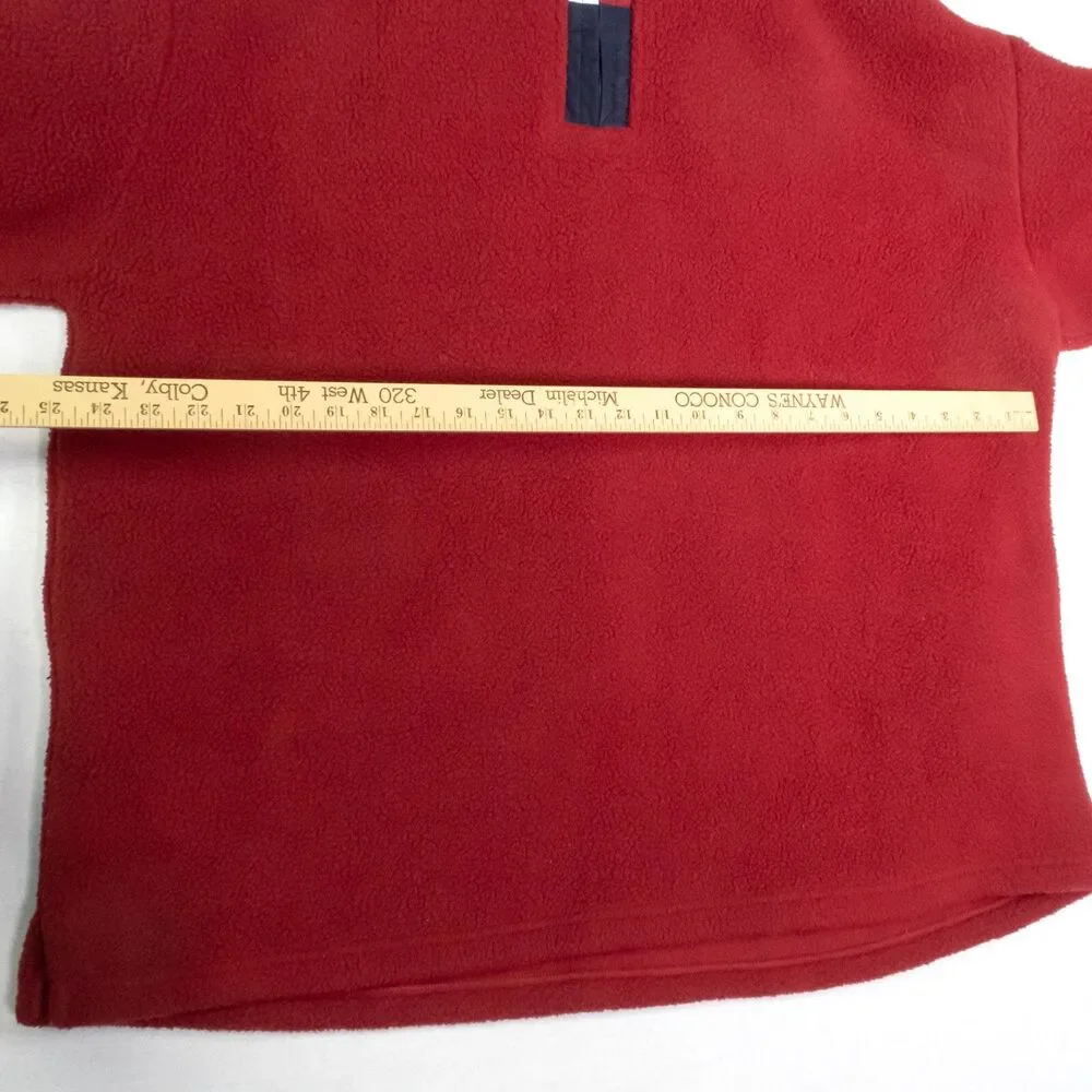 Vintage 90's Tommy Jeans Hilfiger USA Fleece Pullover Hip Hop Size XL