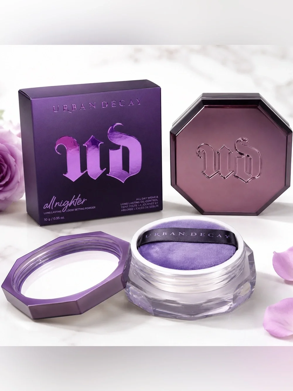 NEW/NIB Urban Decay All Nighter Long Lasting Loose Setting Powder – Translucent