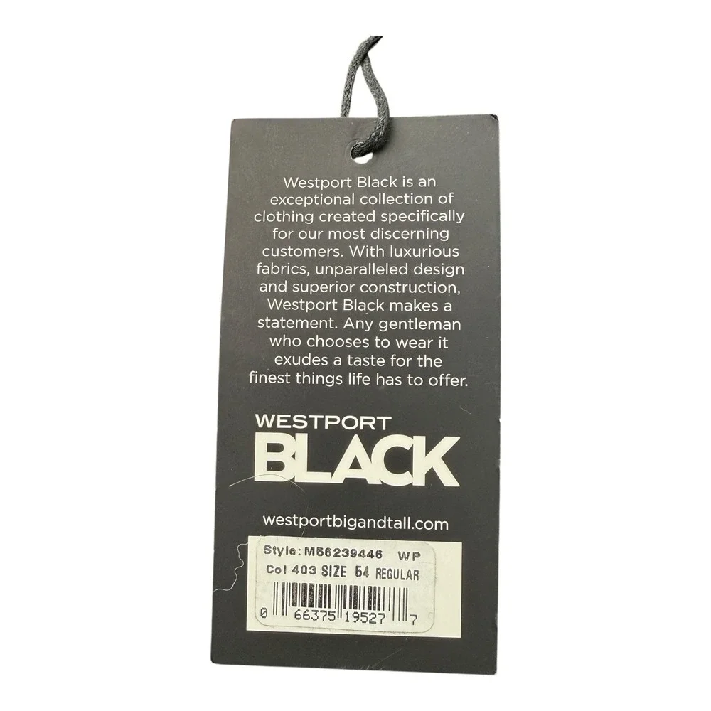 Westport Black fit shipping
