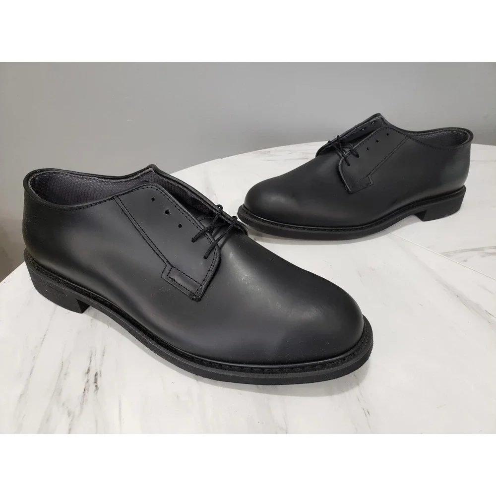 NEW NO BOX SIZE 14 Capps Men's Commander Black Dress Shoes Lace up