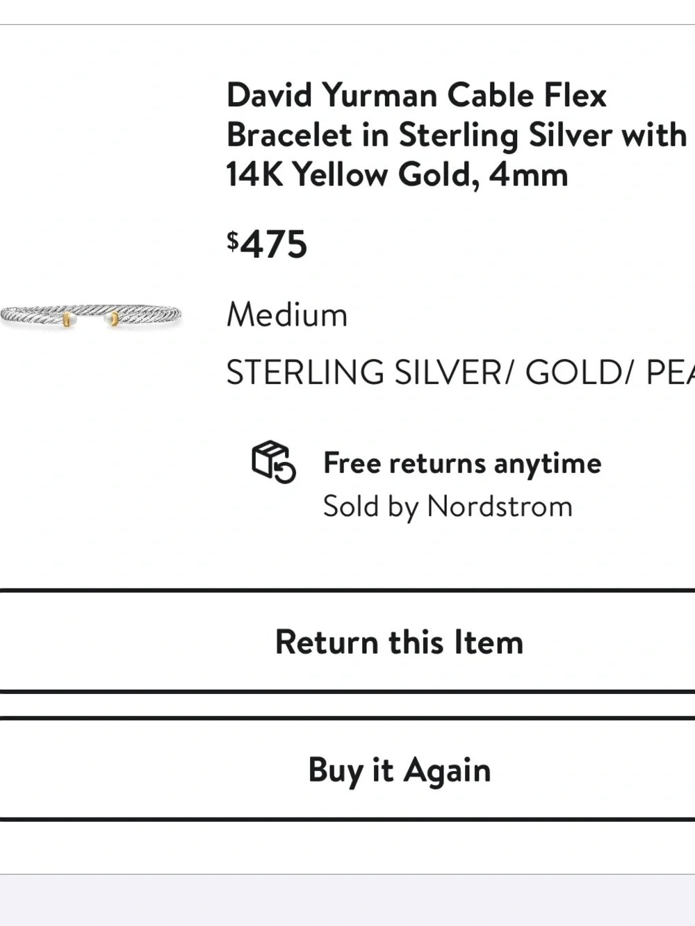 David Yurman authentic david