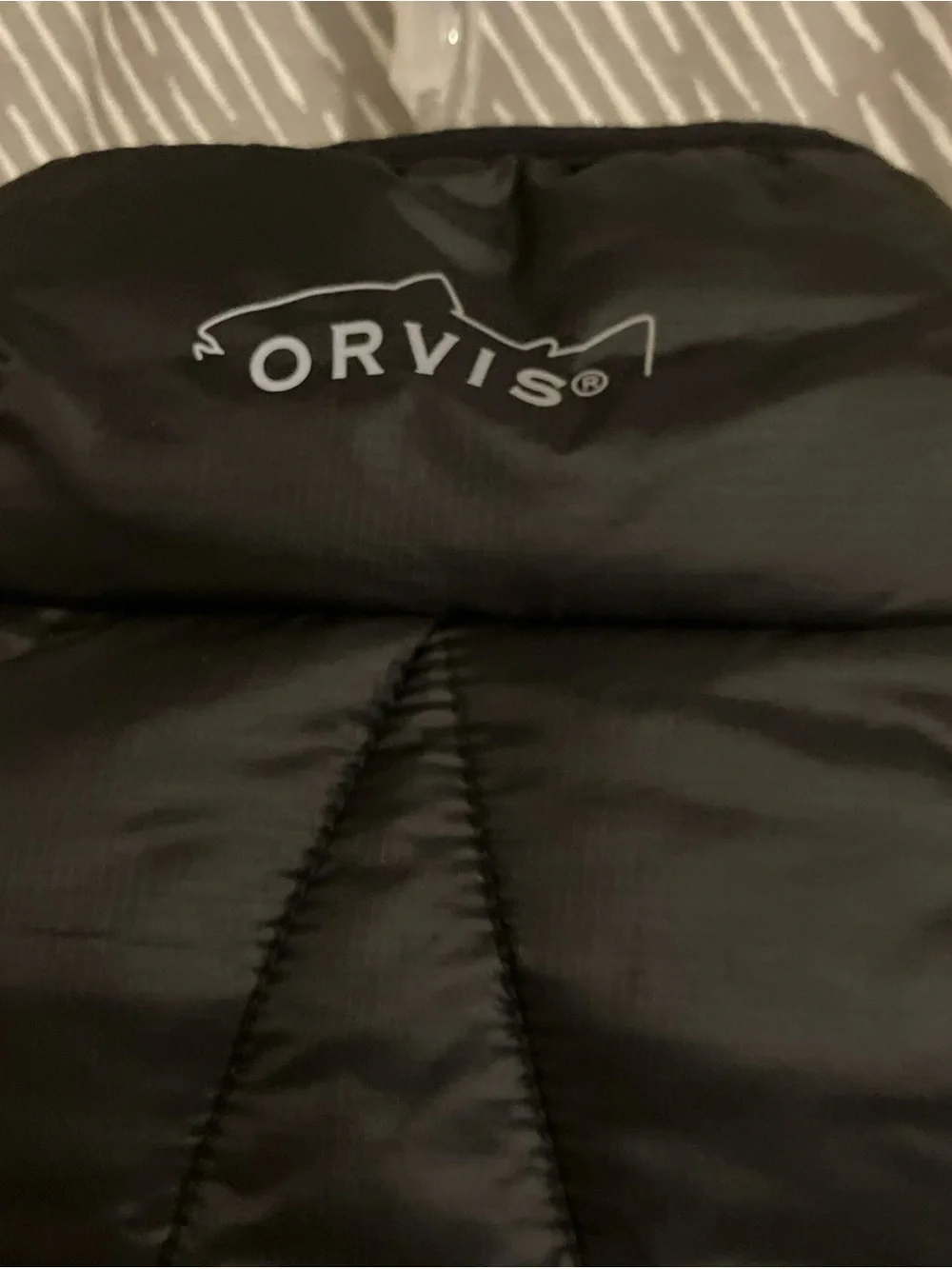 orvis vest xxl puffer black mens