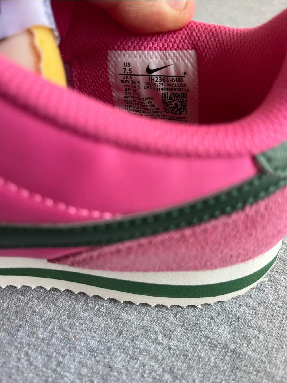 Nike cortez pinksicle
