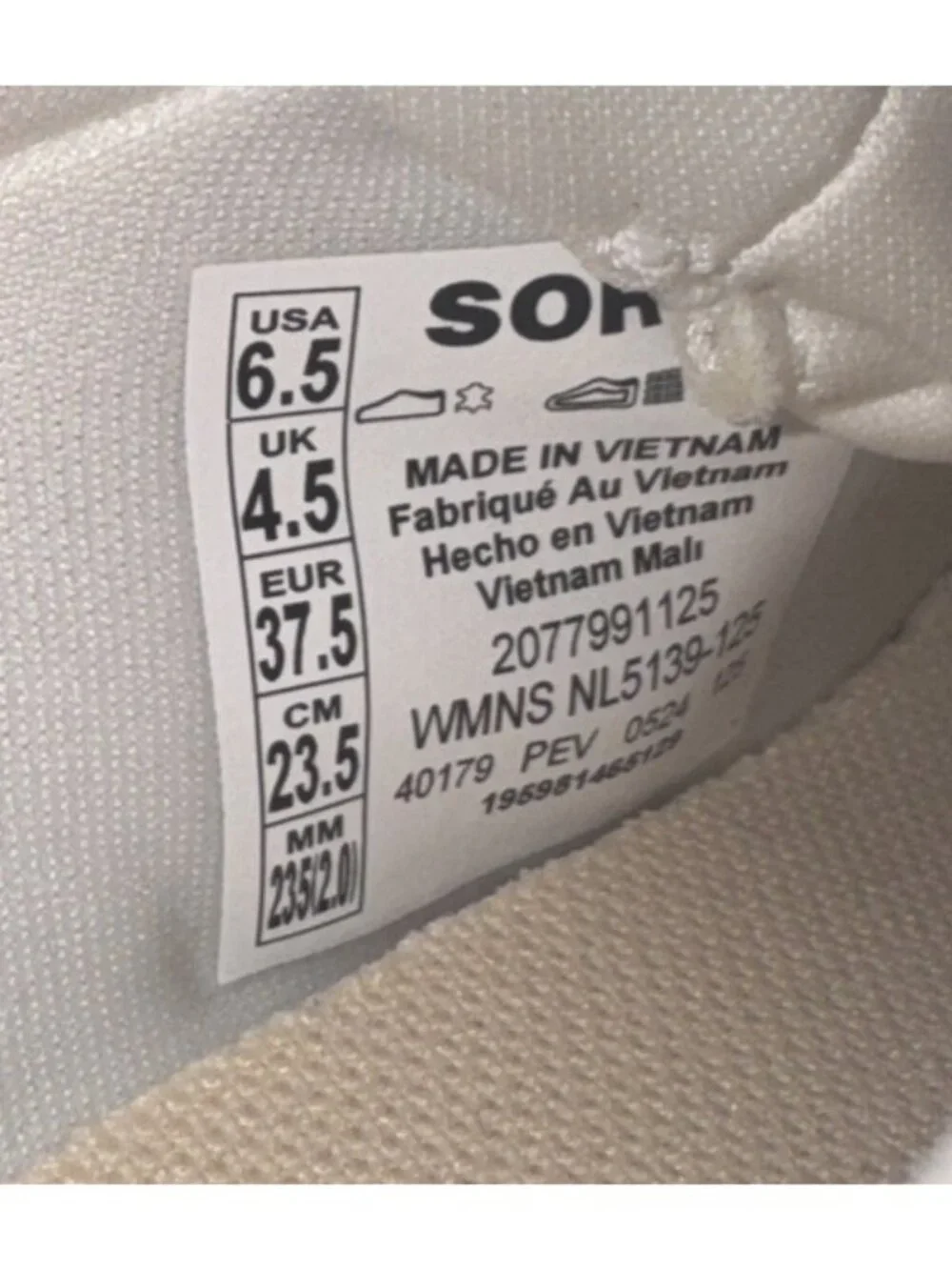 Sorel excellent see