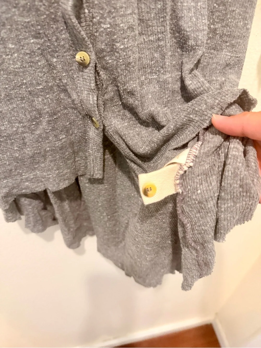 Free People cardigan layered style