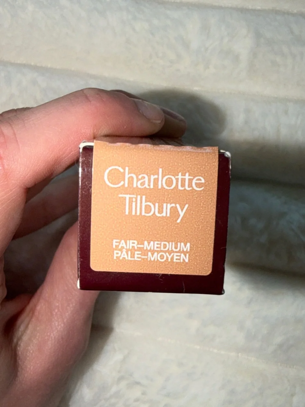 Charlotte Tilbury formula tube blendable