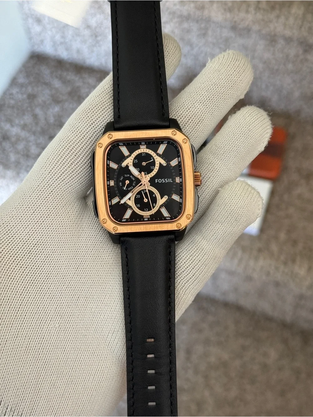 Fossil watch black
