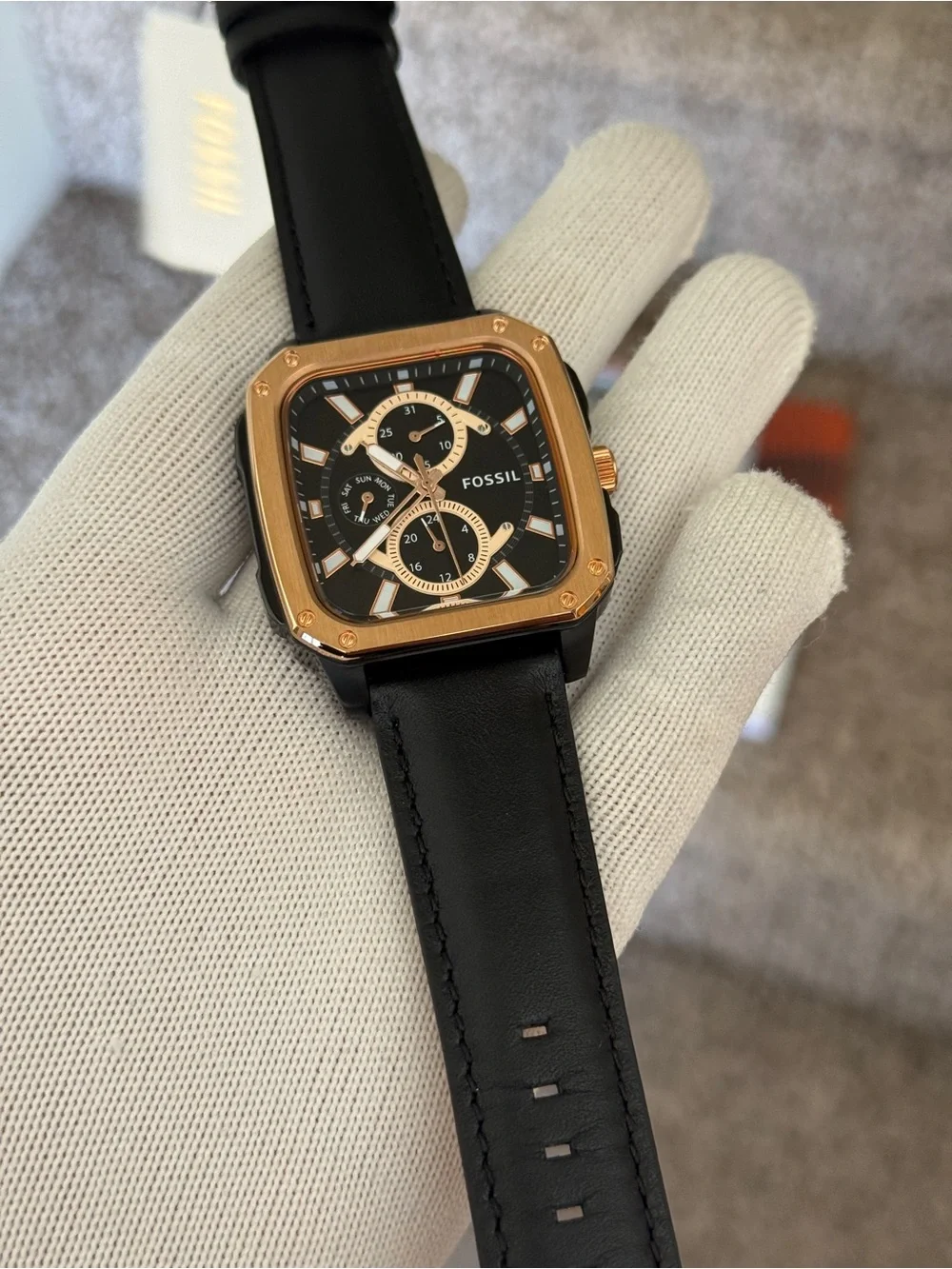 Fossil watch black