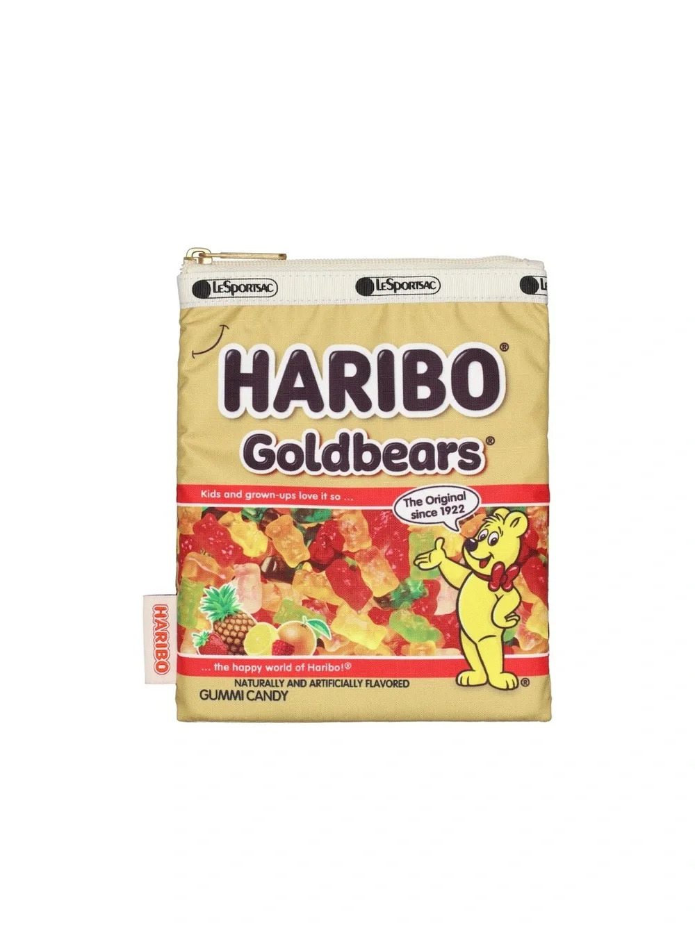 LeSportSac x Haribo goldbears gummy bears zip storage pouch