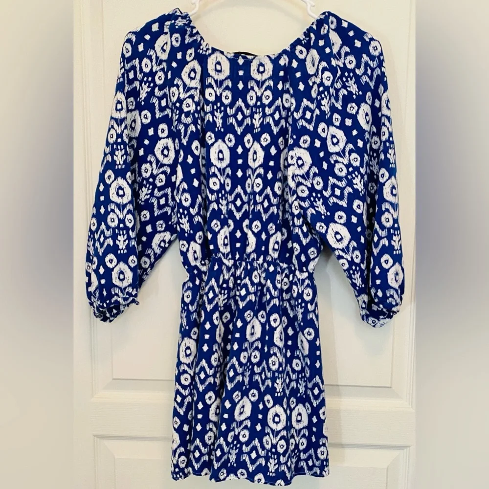 Zara plunging neck