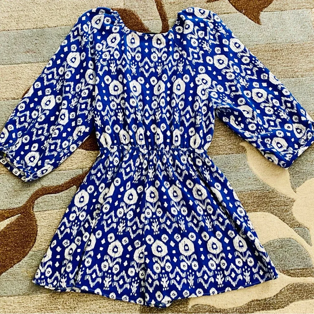 Zara plunging neck
