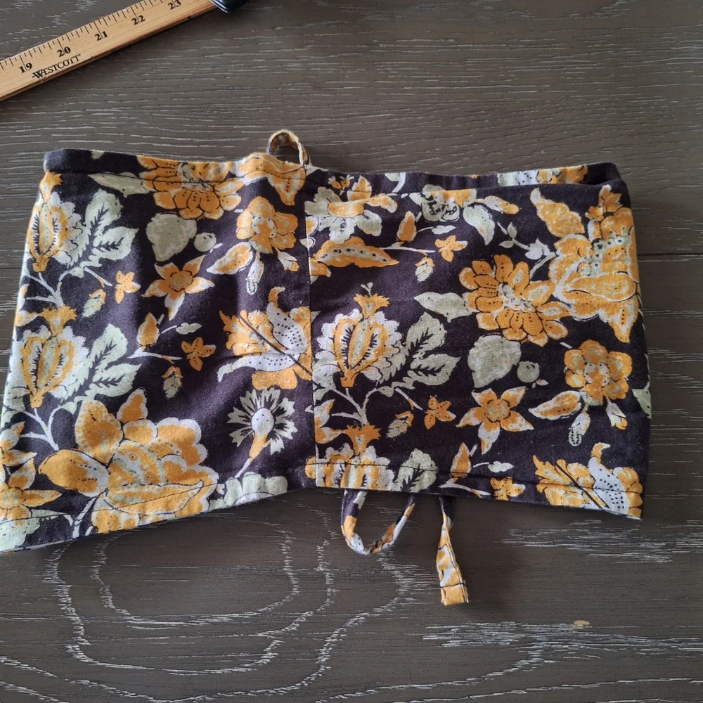 Free People floral halter