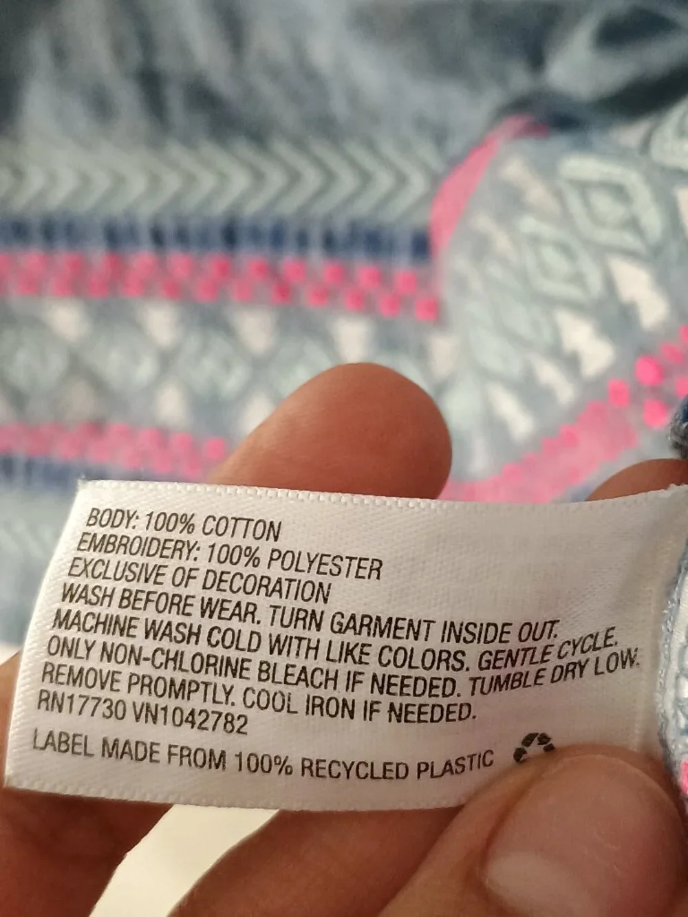 None adorable chambray