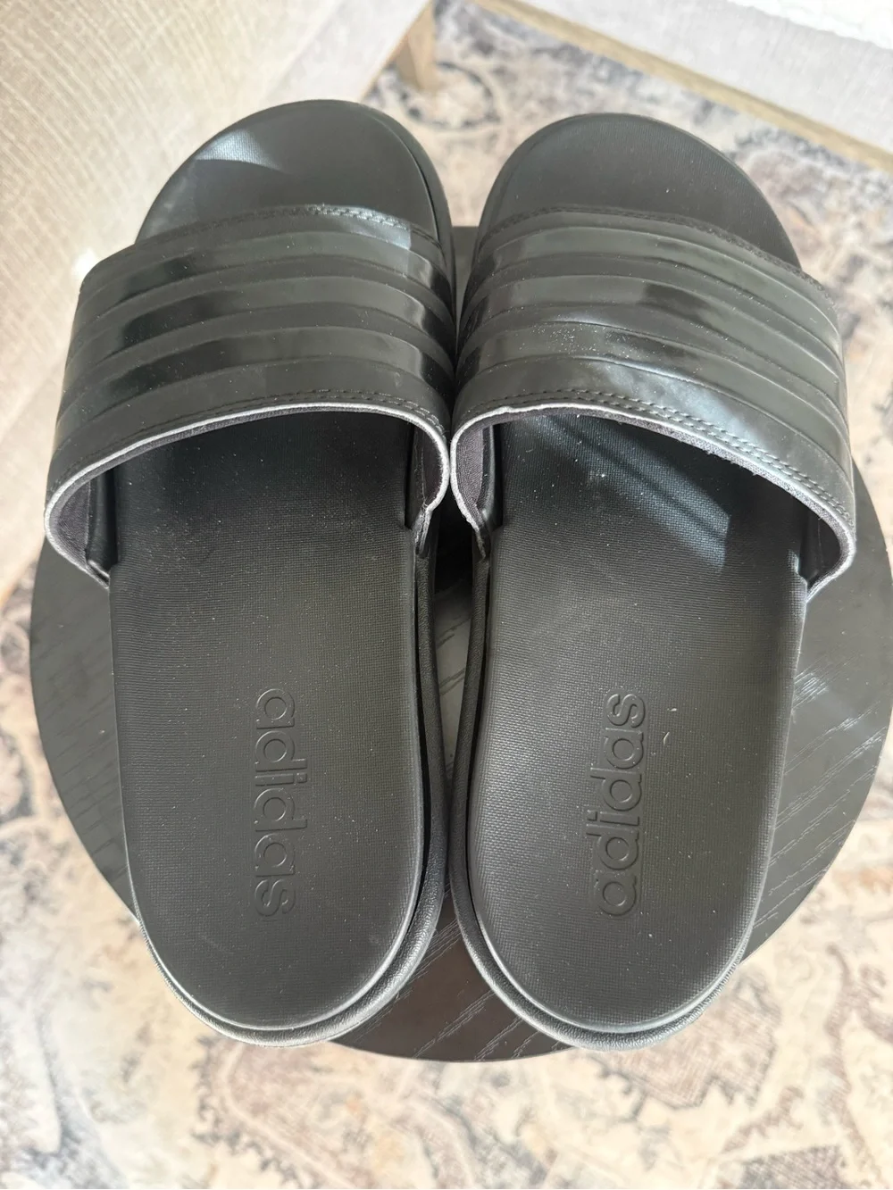 Adidas Women's Adilette Platform Slides Slippers SZ 9