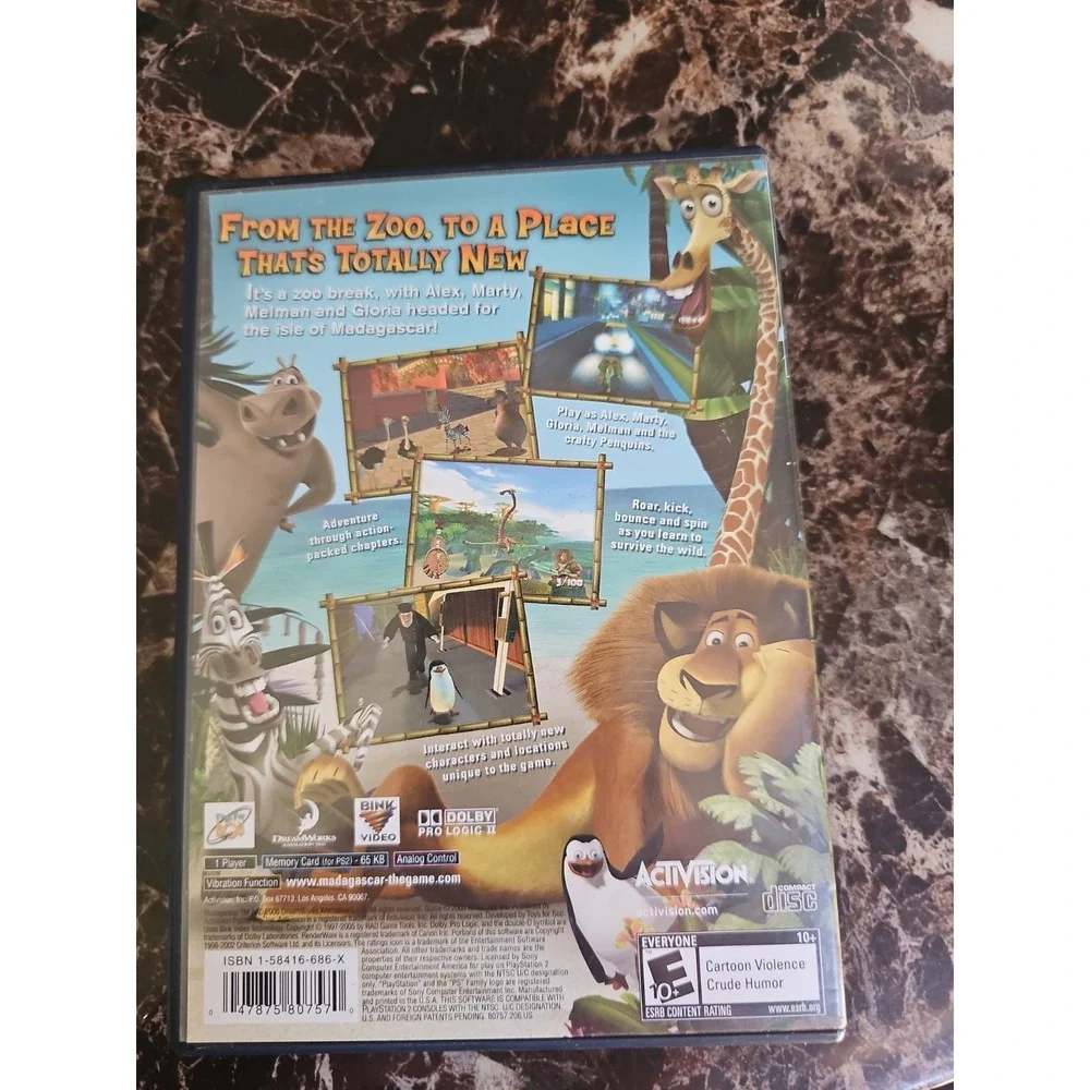 Madagascar (Sony PlayStation 2, 2005)