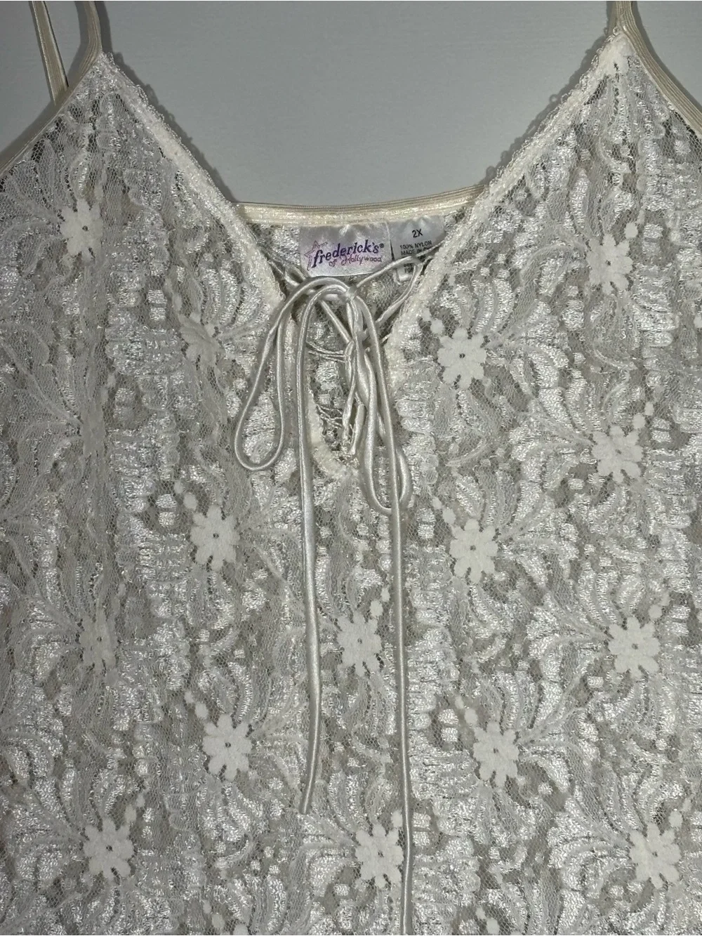 Fredericks of Hollywood sparkle elastic