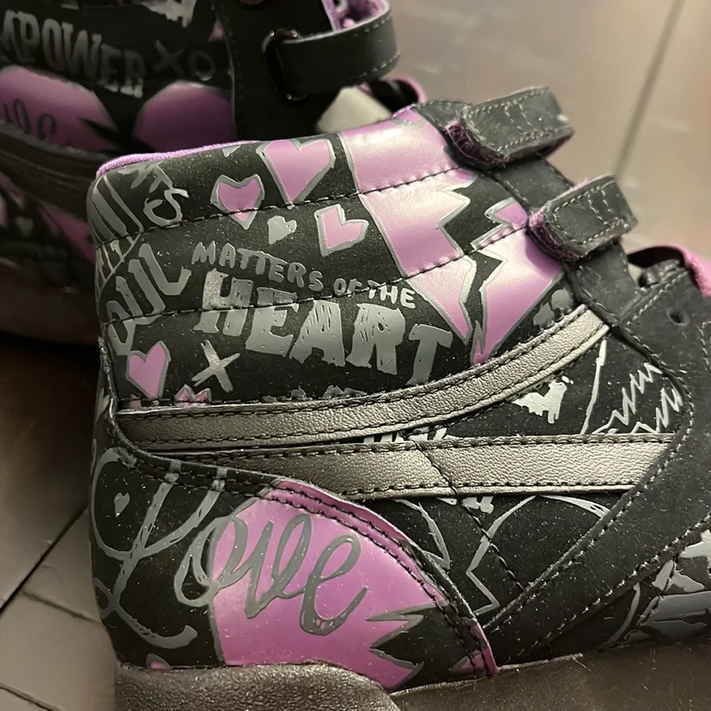 Reebok Freestyle Hi Alicia Keys Matters of the Heart Shoes Sneakers Womens 7.5