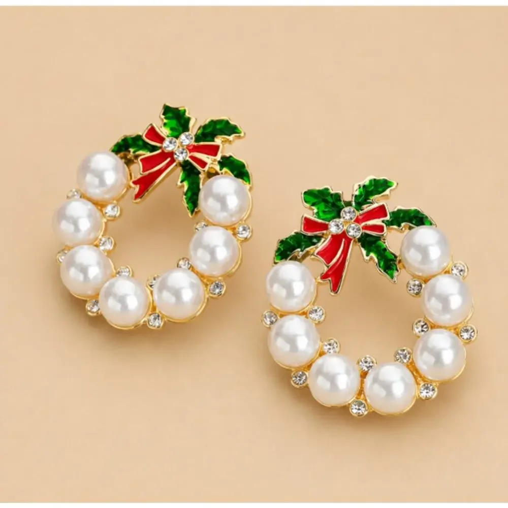 Unbranded earrings pearls size