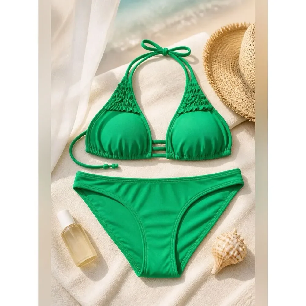 GREEN BIKINI LIGHTLY PADDED