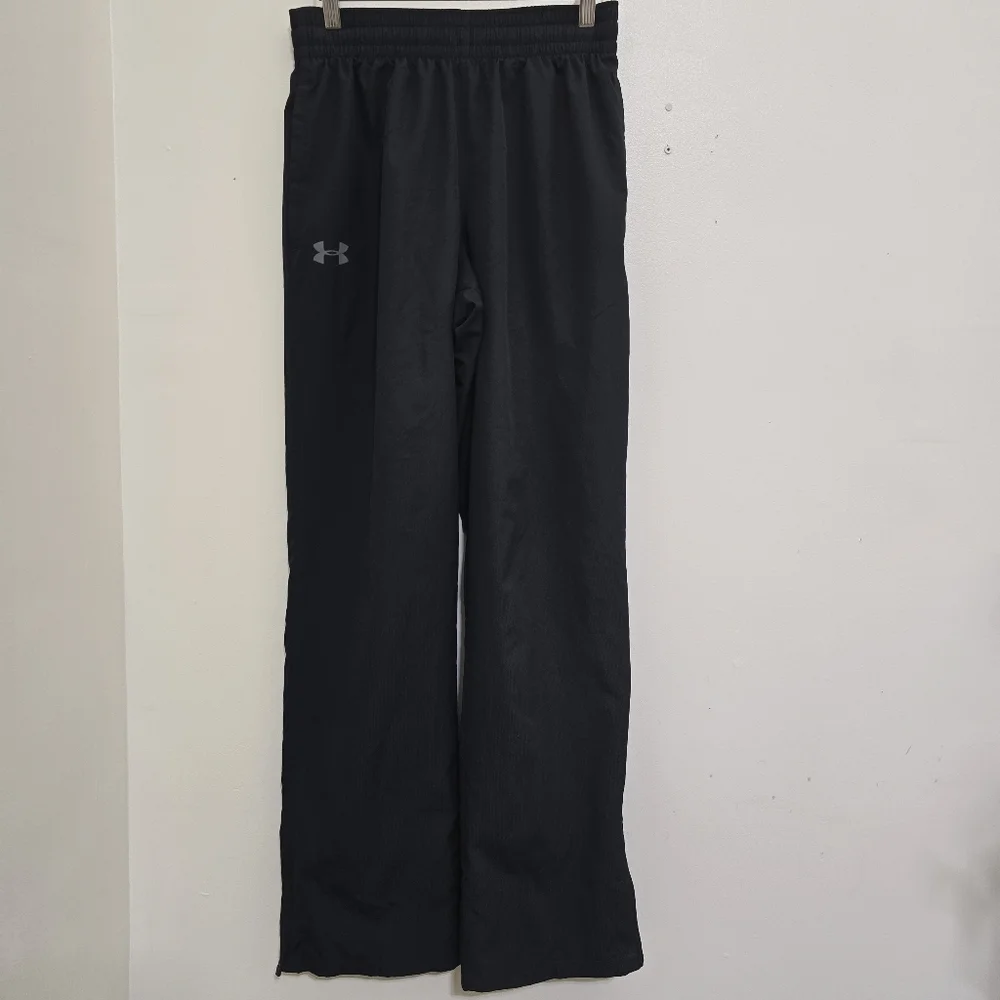 UNDER ARMOUR men size Small  Vital Woven‎ Pants Loose Track Mesh Lined Ankle Zip