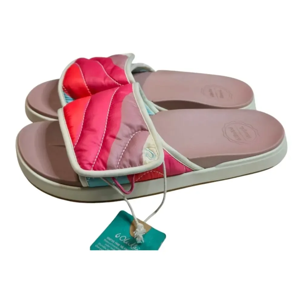OluKai- Nu‘a MINO Slides  ($120 Retail) Size Us Women‎ 11 NEW