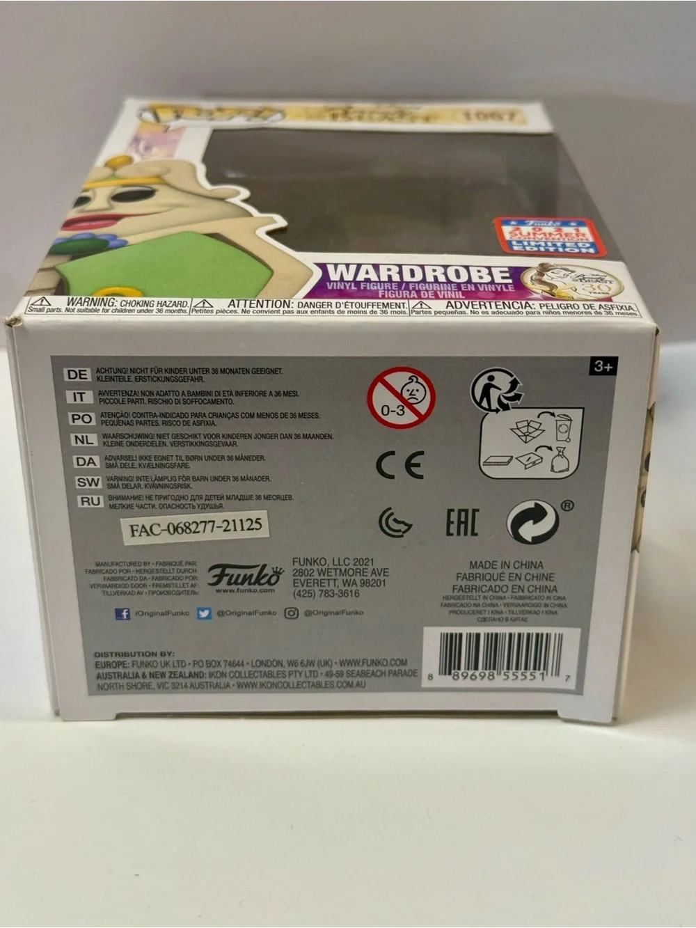 Funko pop wardrobe