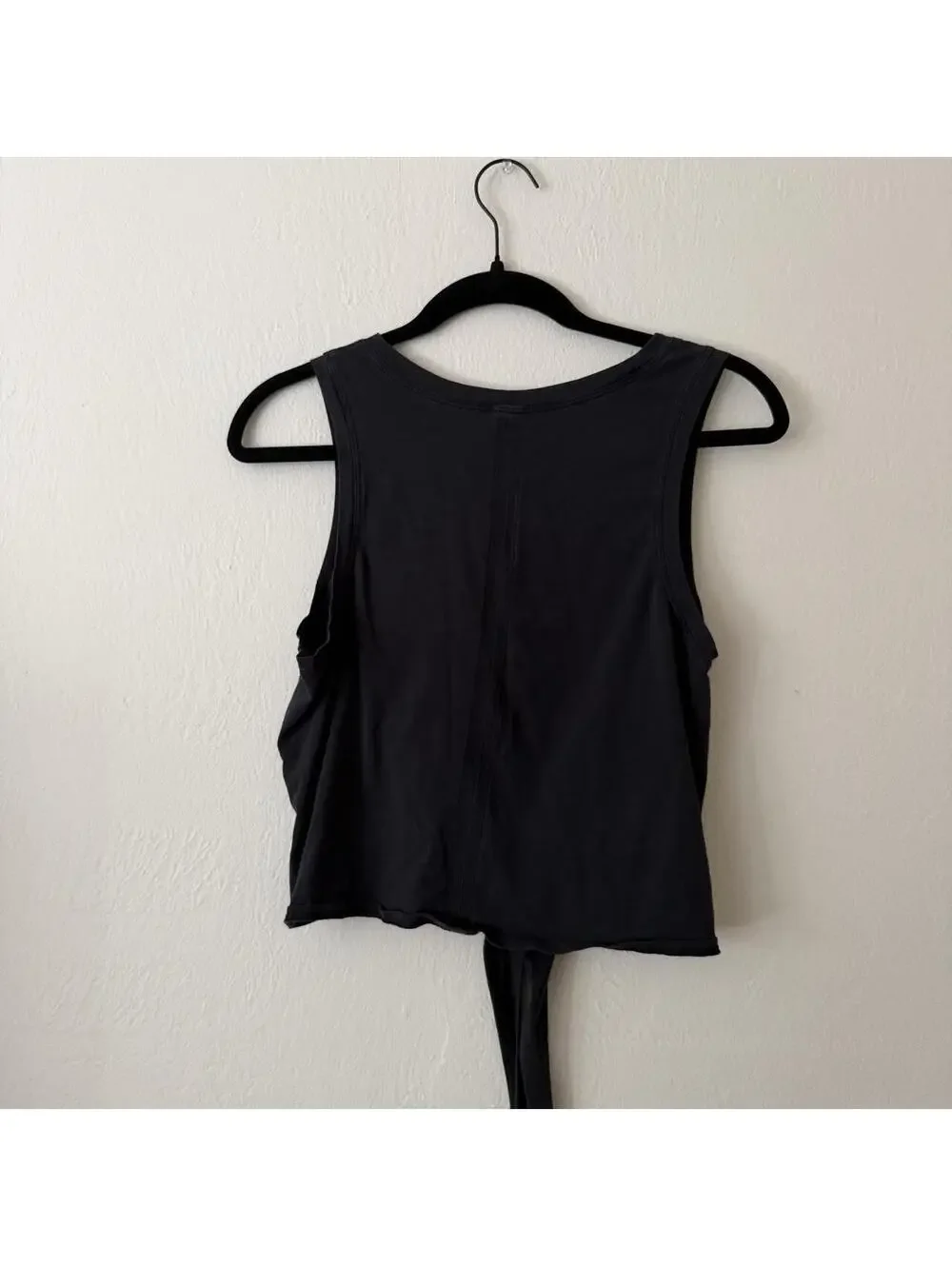 lululemon wrap around black top