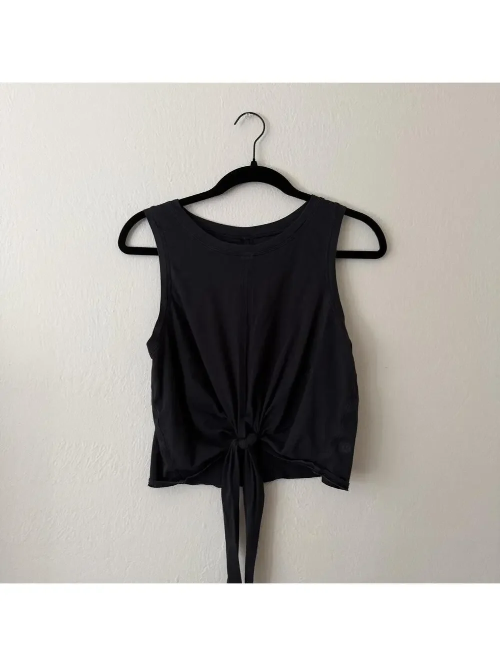 lululemon wrap around black top
