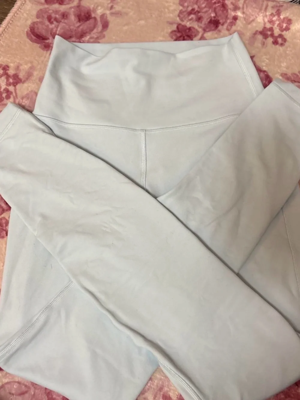 lululemon athletica Light Blue High-Waist Leggings