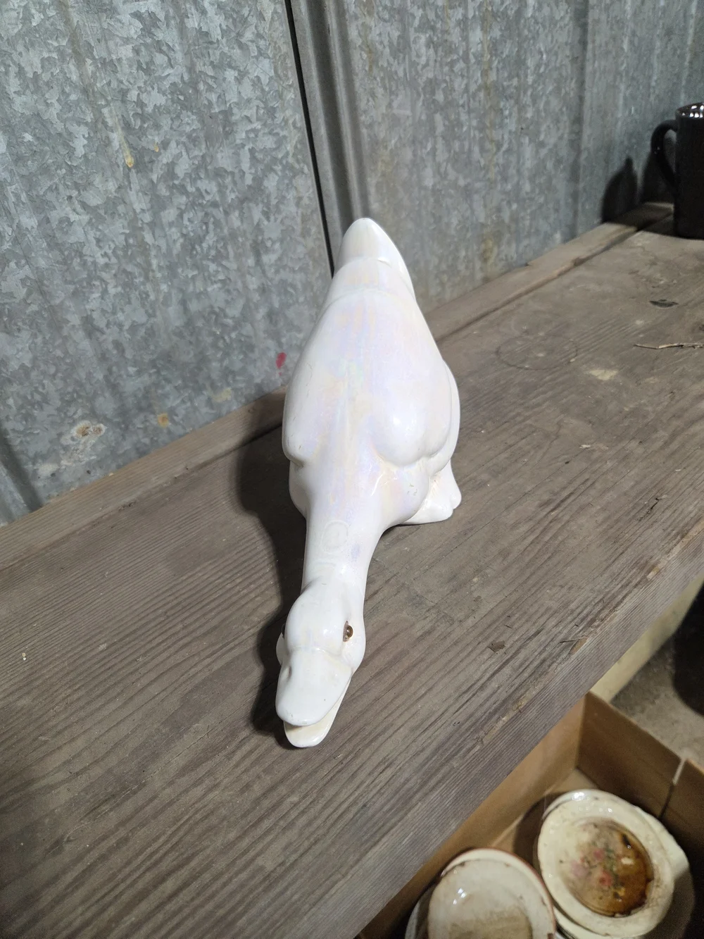 N/A iridescent white