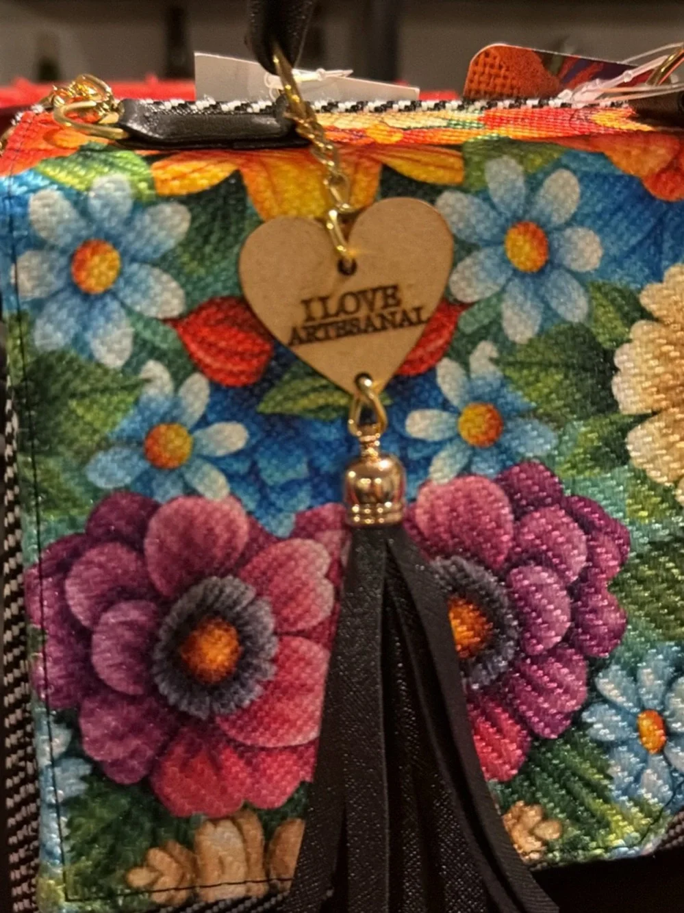 N/A multicolor floral