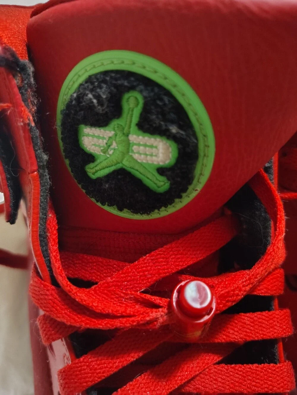 Men's Red High-Top Jordans