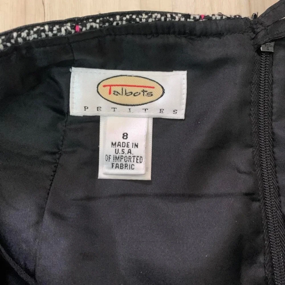 Talbots black pink
