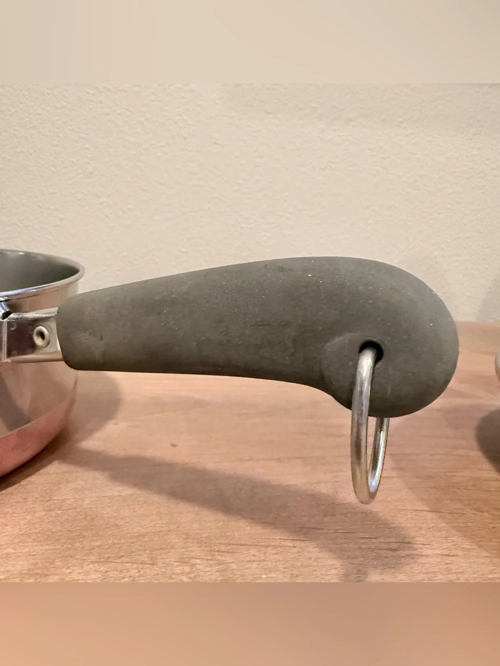 Vintage Revere Ware 1 Qt Copper Bottom Saucepan w/ Lid 1983 Clinton IL USA