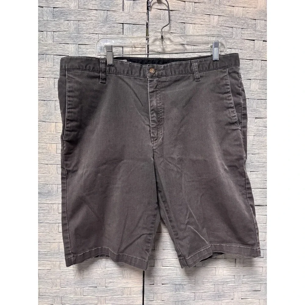 Volcom Mens 38 Modern Chino Shorts Charcoal‎ Grey Skater Casual Streetwear