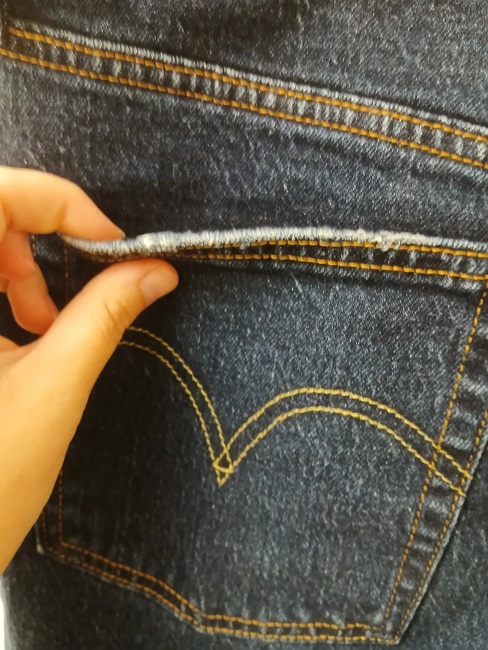 Levis blue machine or