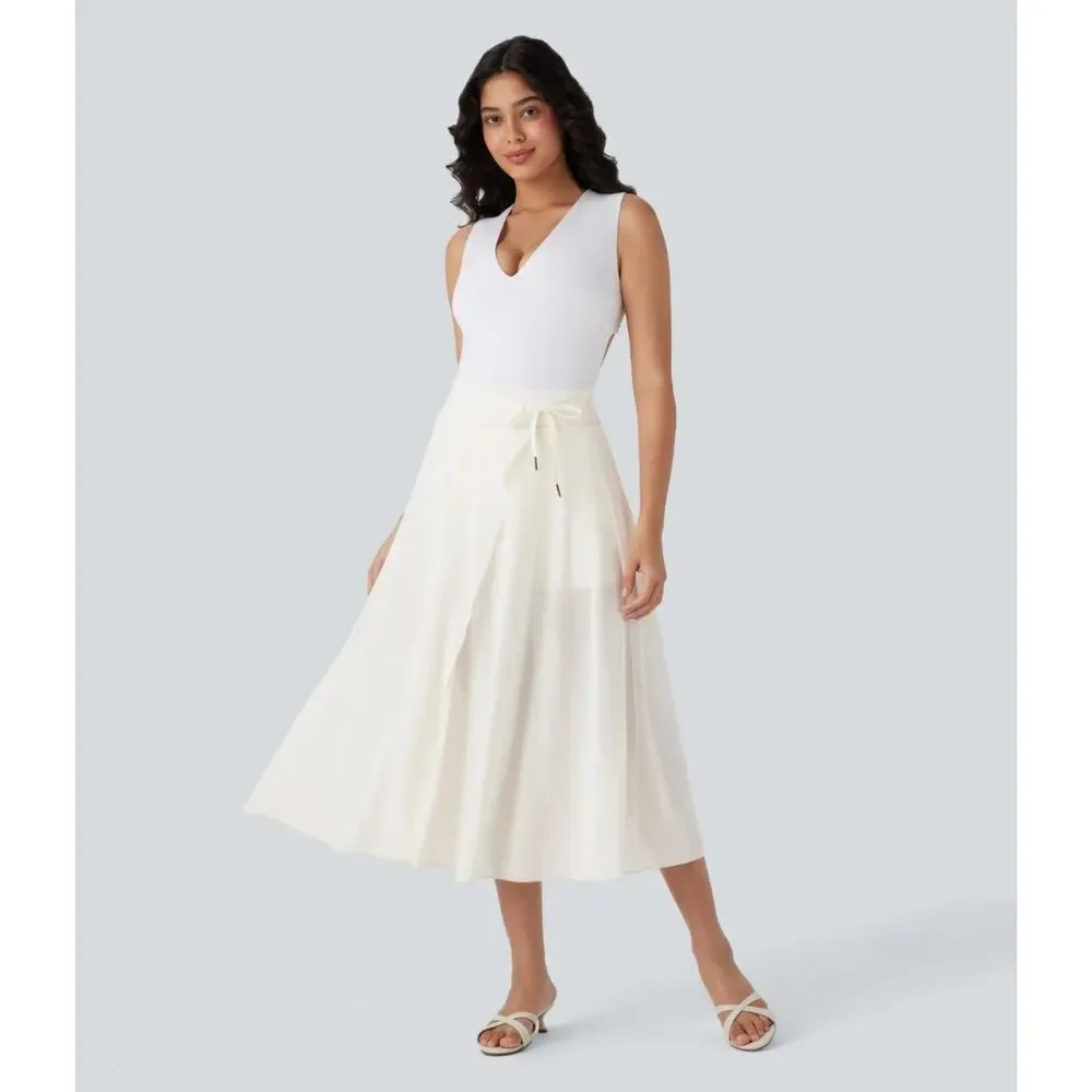 HALARA drawstring mesh