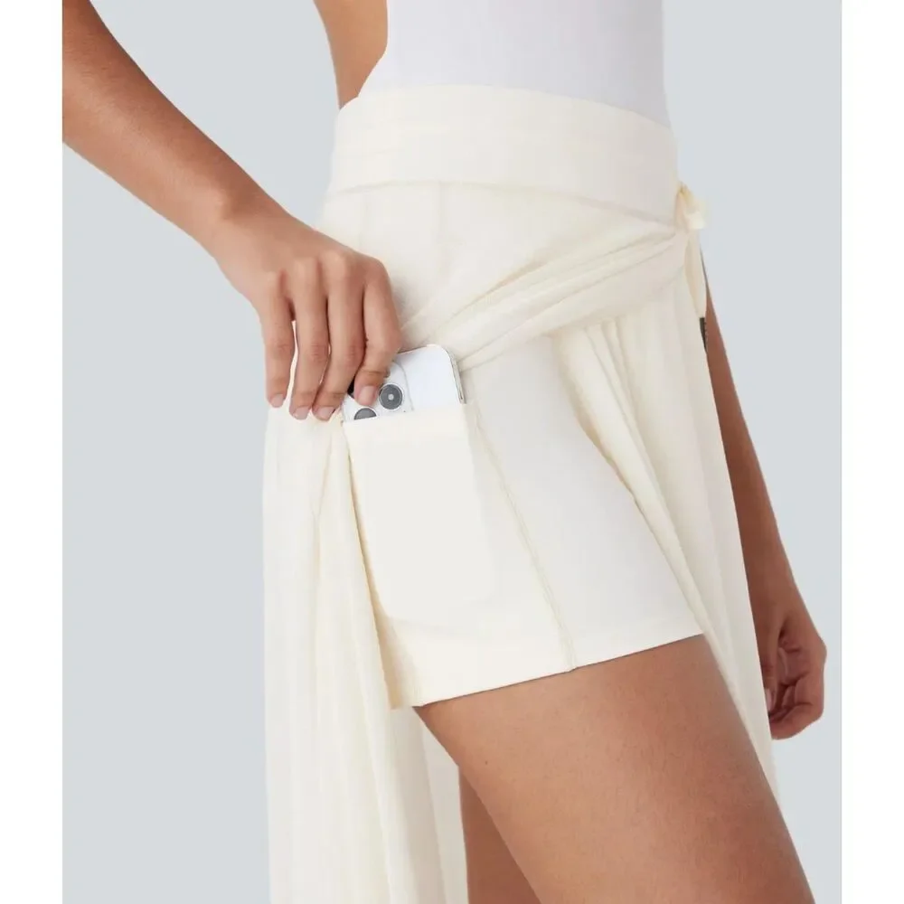 HALARA drawstring mesh