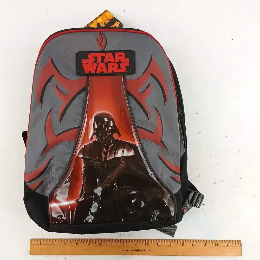Star Wars Darth Vader Backpack Set Lunch Bag Pencil Case Water Bottle Kids