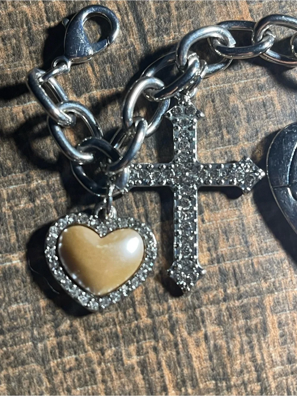 Guess branded charm
