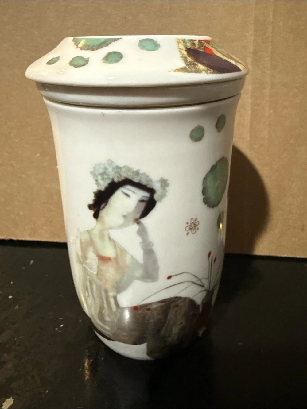 Teavana ceramic teacup