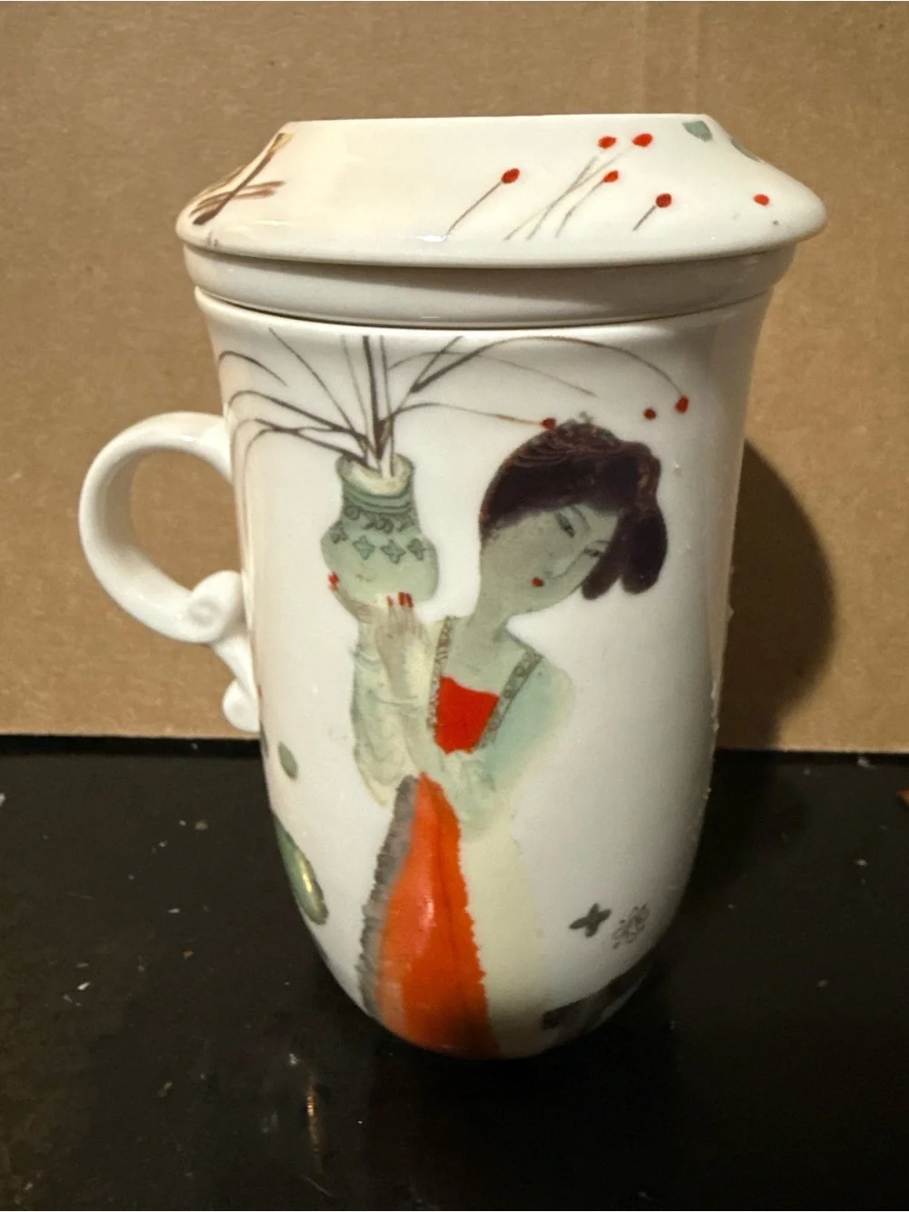 Teavana ceramic teacup