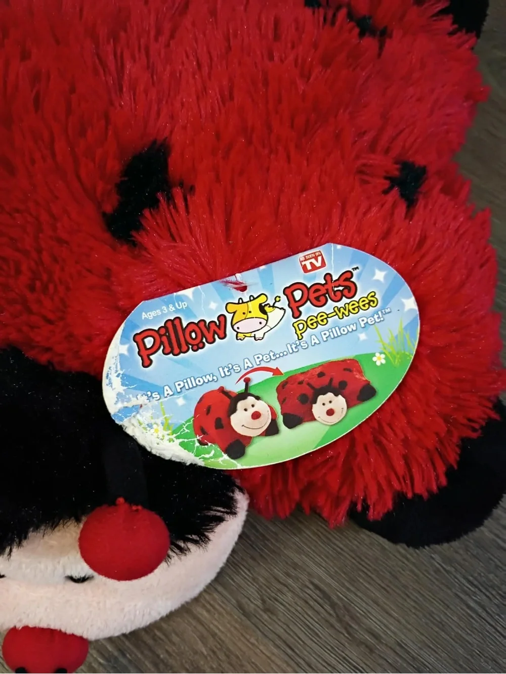 Pillow Pets soft red