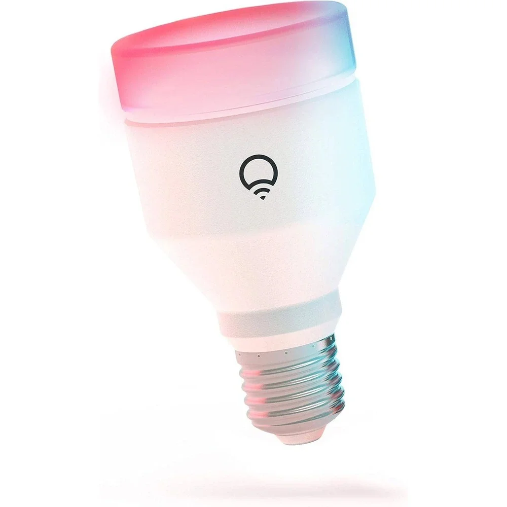 LIFX Color, A19 1100 lumens, Wi-Fi Smart LED Light‎ Bulb, Billions of Colors and
