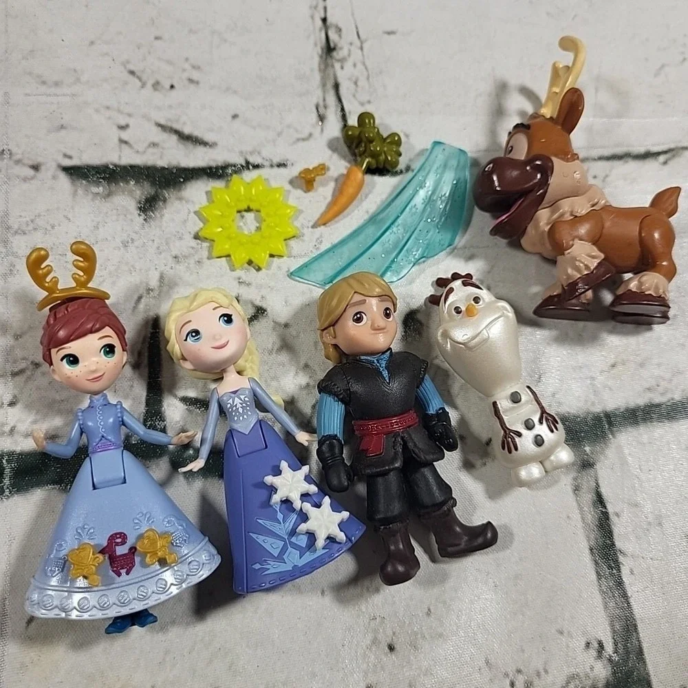 Disney Frozen Little Kingdom Figures Lot‎