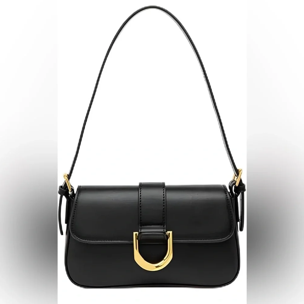 Y2K Black Mini Shoulder Bag