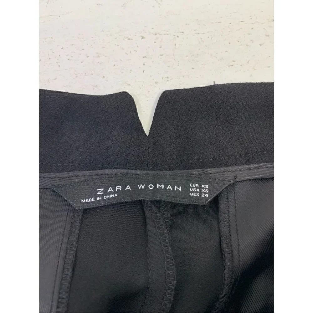 Zara black straight
