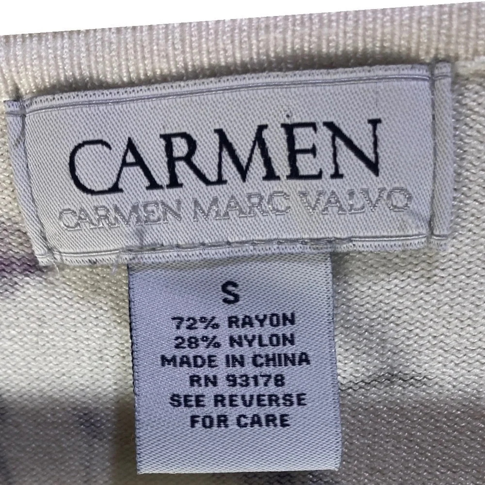 Carmen Marc Valvo rayon touch