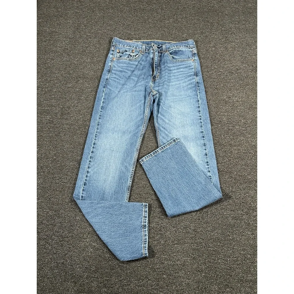 Levi's 505 Jeans Men's 32x32 (Fits‎ 32x31) Blue Denim Straight Leg Medium Wash