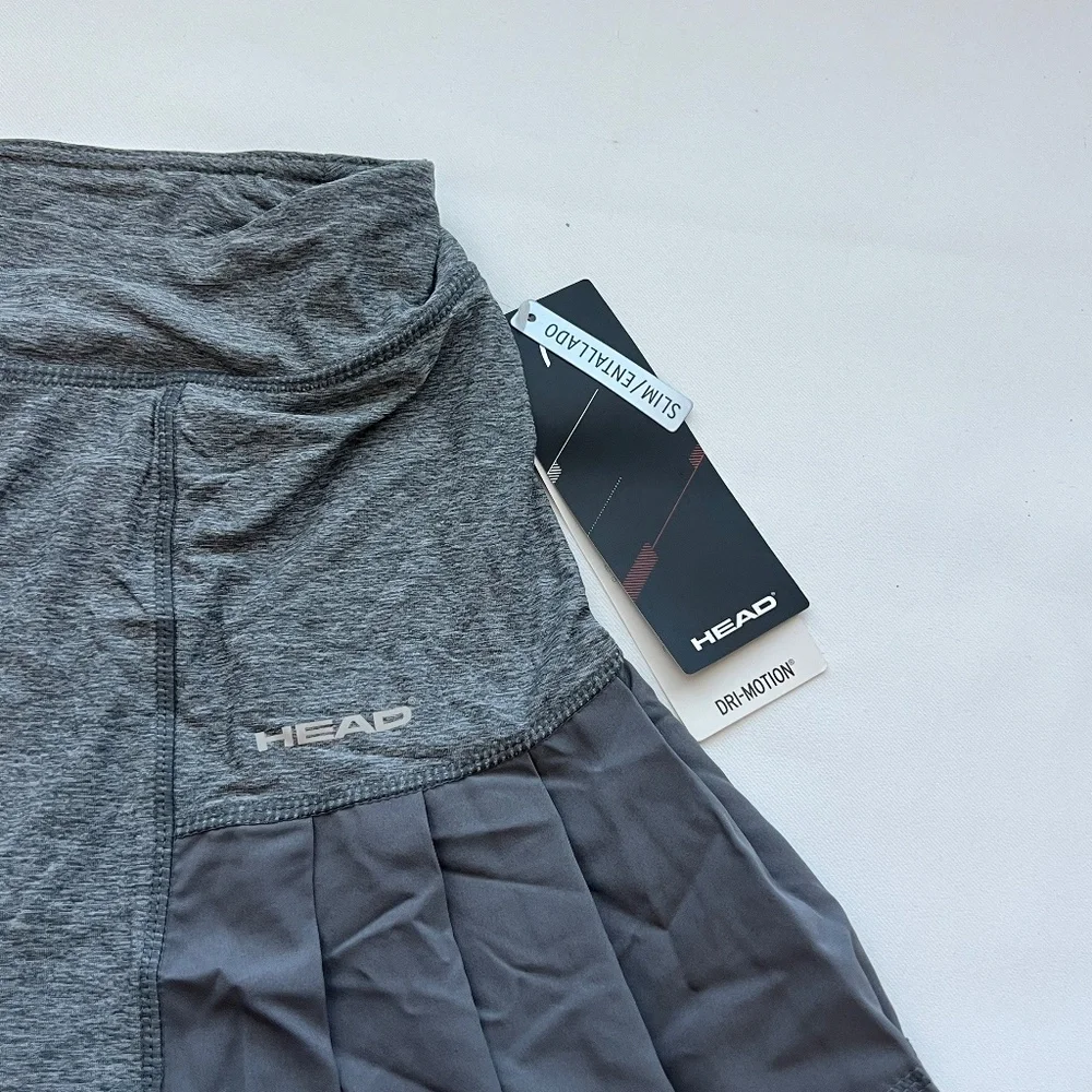 Head stylish gray